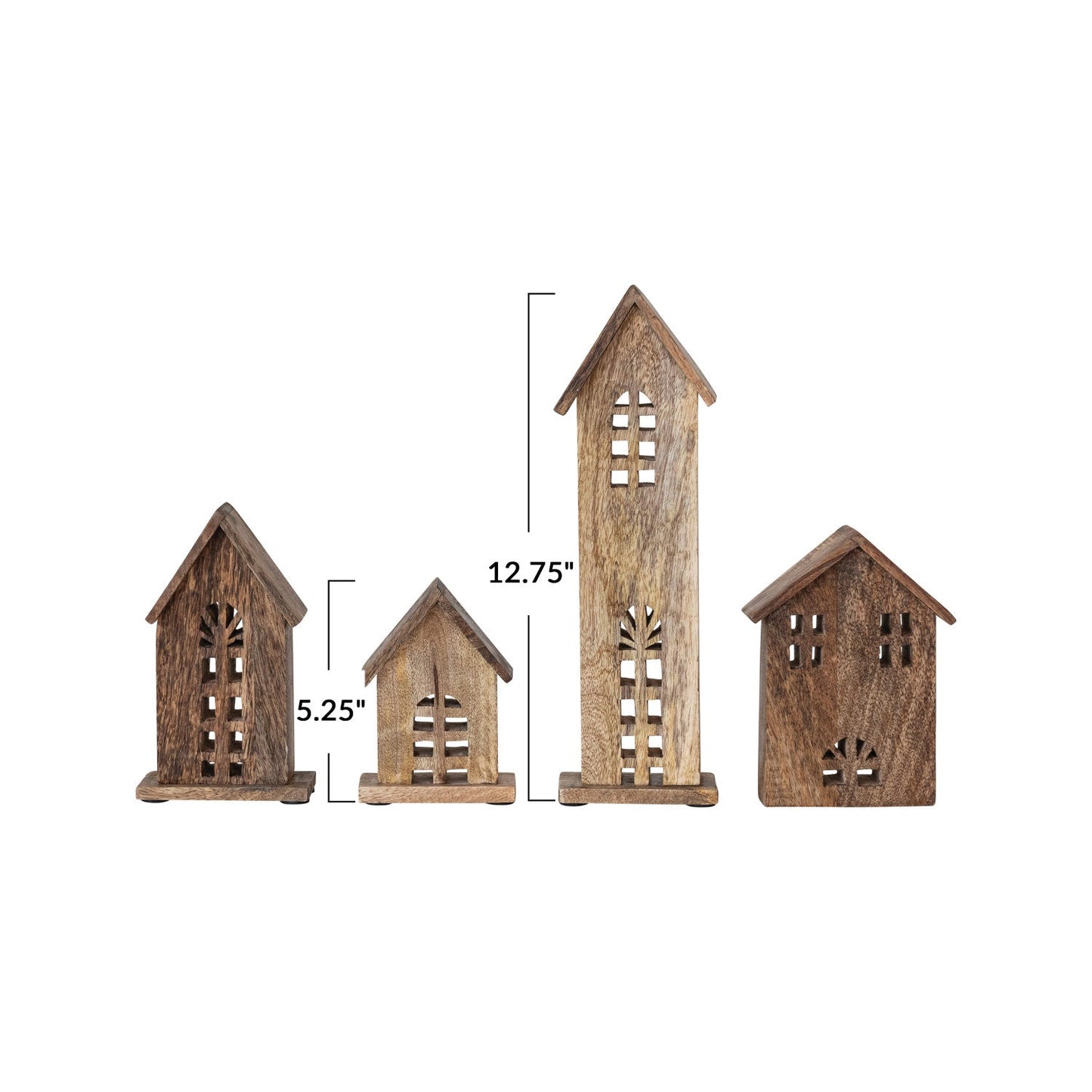 Mango Wood House Decor Set